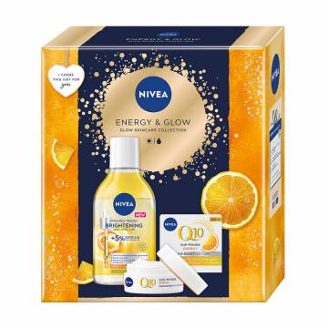 Подарочный набор женский NIVEA Energy & Glow (дневной крем, 50 мл + мицеллярная вода, 400 мл) Подарочный набор женский NIVEA Energy & Glow (дневной крем, 50 мл + мицеллярная вода, 400 мл)