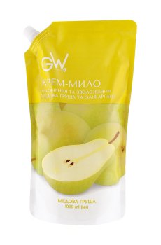 Жидкое крем-мыло Green Way ФітоЛінія Медовая груша и масло арганы, 1 л (дойпак)