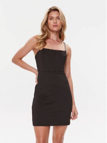 Guess Коктейльна сукня Skylar W3BK38 K9UN2 Чорний Regular Fit Guess Коктейльна сукня Skylar W3BK38 K9UN2 Чорний Regular Fit