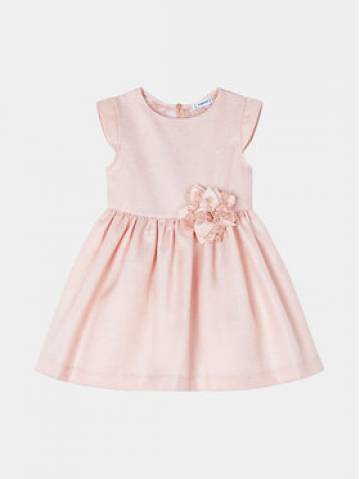 Mayoral Елегантне плаття 3913 Оранжевий Regular Fit