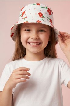 Бавовняна панама - червоний