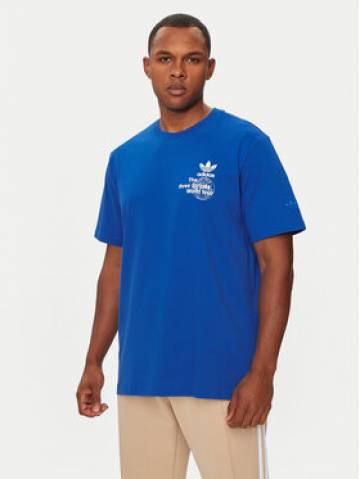 adidas Футболка BT IS0182 Голубий Regular Fit adidas Футболка BT IS0182 Голубий Regular Fit