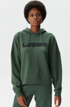Женская зеленая толстовка Зеленый 38 Lacoste SF240606Y