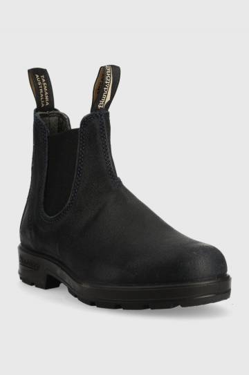 Кожаные полусапоги Blundstone 1912 женские цвет синий на плоском ходу Кожаные полусапоги Blundstone 1912 женские цвет синий на плоском ходу