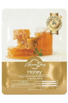 Тканевая маска для лица Grace Day Cellulose Mask с медом, 27 мл