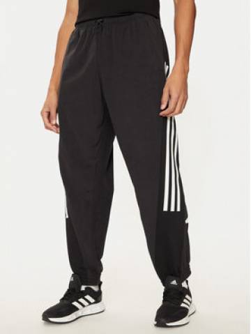 adidas Спортивні штани Future Icons 3-Stripes Polar IW6090 Чорний Regular Fit adidas Спортивні штани Future Icons 3-Stripes Polar IW6090 Чорний Regular Fit