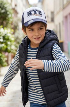 Кепка NYC з вишивкою - темно-синій