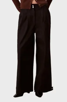 Женские черные брюки STRETCH CHINO Черный 6 Calvin Klein LV044D616G