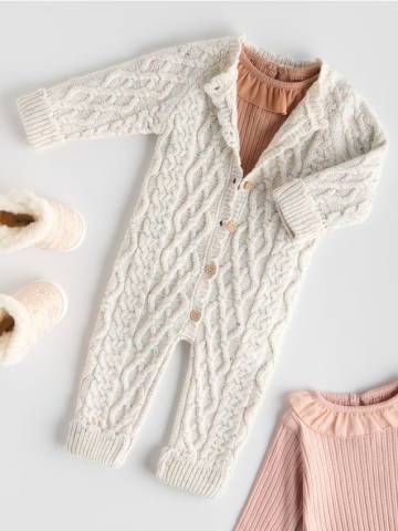 Reserved - BABIES` JUMPSUIT - кремовий - 880GK-01X