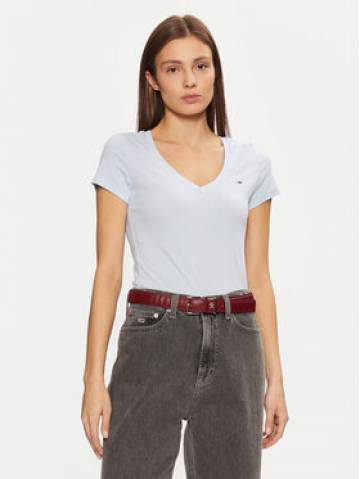 Tommy Jeans Футболка DW0DW20458 Блакитний Slim Fit Tommy Jeans Футболка DW0DW20458 Блакитний Slim Fit