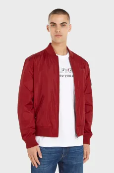 Мужской красный бомбер RWB VARSITY BOMBER Красный XXL Tommy Hilfiger MW0MW31642