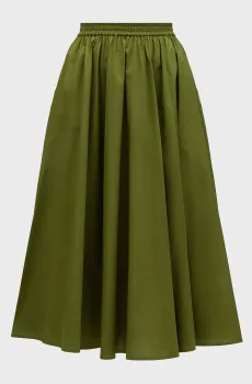 Женская зеленая юбка PULL ON SKT Зеленый XS Michael Kors MT470DUF4C