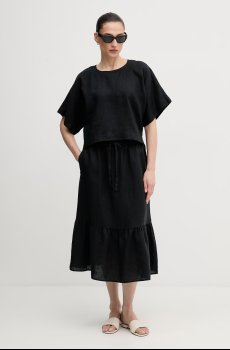 Льняная юбка Dkny