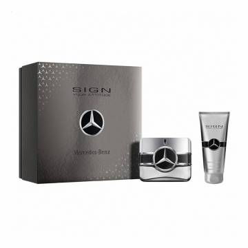 Парфюмированный набор мужской Mercedes-Benz Sign Your Attitude (парфюмированная вода, 100 мл + гель для душа, 100 мл)
