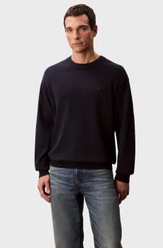 Мужской темно-синий джемпер RELAXED Синий M Calvin Klein Jeans LV04RC309G