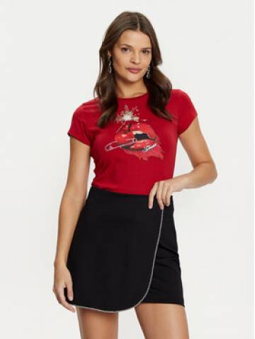 Guess Футболка W5RI23 K49A1 Червоний Slim Fit Guess Футболка W5RI23 K49A1 Червоний Slim Fit