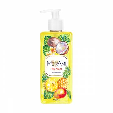 Гель для душа MonAmi Tropical Shower Gel, 400 мл Гель для душа MonAmi Tropical Shower Gel, 400 мл