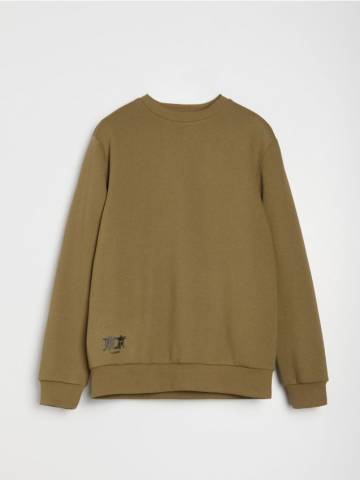 Світшот із принтом - хакі Світшот із принтом - хакі