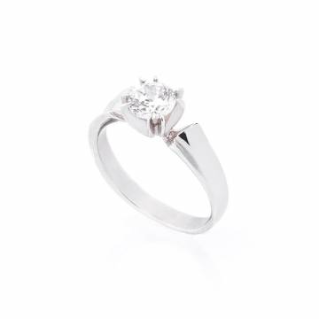 Серебряное кольцо с фианитом 111350 Серебряное кольцо с фианитом 111350