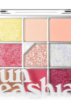 Палетка глиттеров и теней для век Unleashia Glitterpedia Eye Palette 7 All of Peach Ade, 6. 6 г