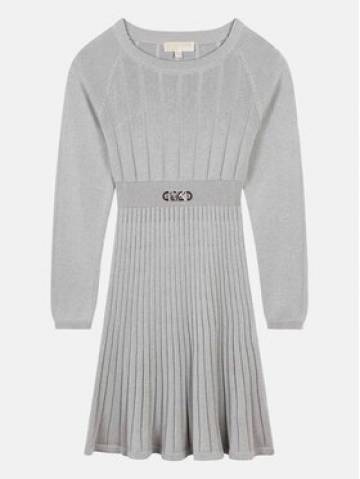 MICHAEL KORS KIDS Трикотажна сукня R30169 M Сірий Regular Fit MICHAEL KORS KIDS Трикотажна сукня R30169 M Сірий Regular Fit