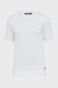 Мужской белый джемпер Белый XL Karl Lagerfeld 562301.655004;10