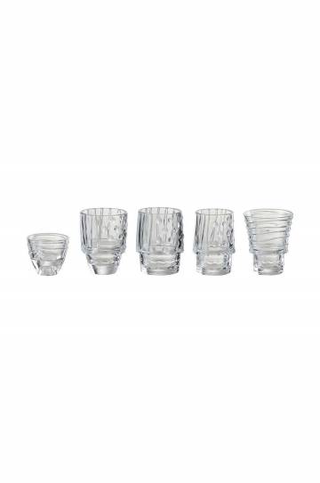 Набор стаканов J-Line Fish Cups 5 шт Набор стаканов J-Line Fish Cups 5 шт