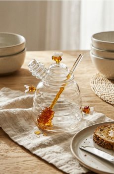 Ємність для меду - білий