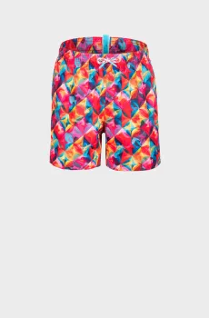 Детские плавательные шорты с узором WATER PRINTS BEACH BOXER AO Разноцветный 12 Arena 007186-400