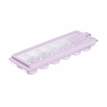 Форма для льда Ardesto Fresh на 12 секций, с крышкой, лиловая, силиконовая, 9.5*3.8*26 см (AR1104LP) Форма для льда Ardesto Fresh на 12 секций, с крышкой, лиловая, силиконовая, 9.5*3.8*26 см (AR1104LP)