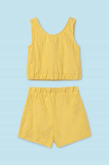 Детский комплект Mayoral цвет жёлтый