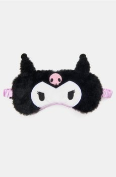 Маска для сну Kuromi - чорний