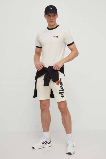 Шорты Ellesse Bossini Fleece Short мужские цвет бежевый SHV08748 Шорты Ellesse Bossini Fleece Short мужские цвет бежевый SHV08748