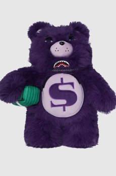 Детский фиолетовый рюкзак MONEYBEAR FUR CRAY PURP