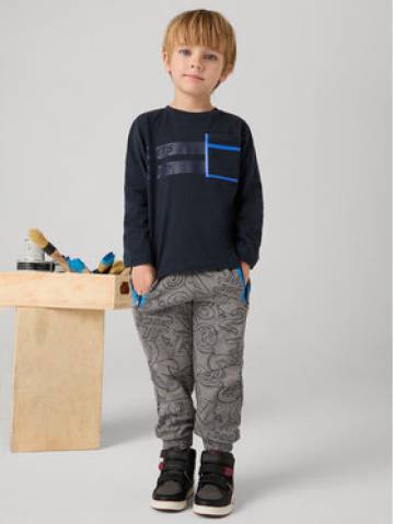 Mayoral Спортивні штани 4542 Сірий Regular Fit Mayoral Спортивні штани 4542 Сірий Regular Fit