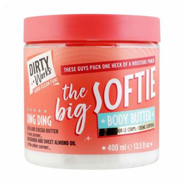 Баттер для тела Dirty Works The Big Softie Body Butter, 400 мл Баттер для тела Dirty Works The Big Softie Body Butter, 400 мл