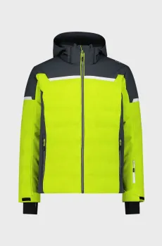 Мужская салатовая куртка ZIP HOOD STRETCH POLYES Салатовый 52 CMP 34W4697-E112