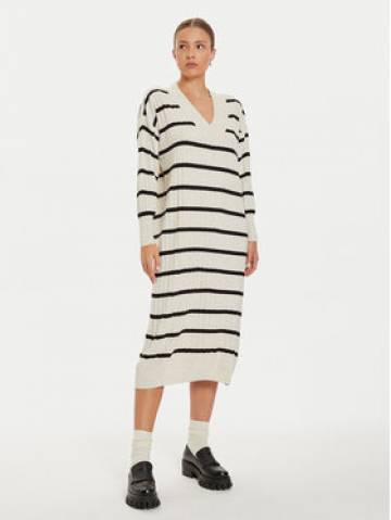 ONLY Трикотажна сукня New Tessa 15236372 Бежевий Relaxed Fit ONLY Трикотажна сукня New Tessa 15236372 Бежевий Relaxed Fit