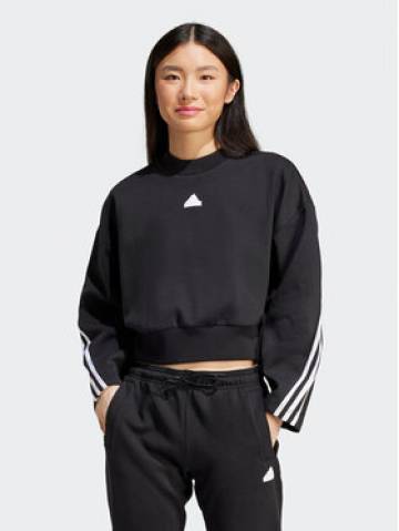 adidas Світшот Future Icons 3-Stripes IP1549 Чорний Loose Fit adidas Світшот Future Icons 3-Stripes IP1549 Чорний Loose Fit