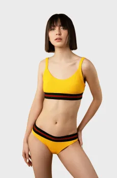Женский желтый лиф от купальника Желтый XL brabrabra SO246818