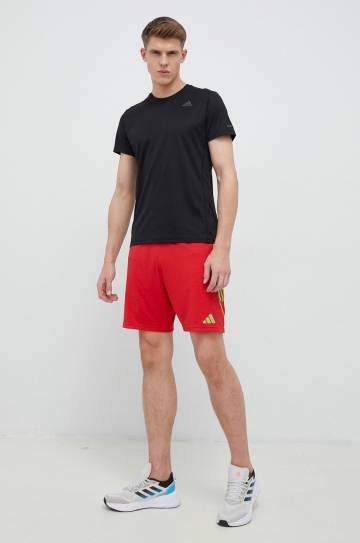 Тренировочные шорты adidas Performance Tiro 23 цвет красный Тренировочные шорты adidas Performance Tiro 23 цвет красный