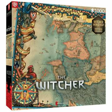 Пазл GoodLoot The Witcher 3 Northern Kingdoms 1000 елементів (5908305242994) Пазл GoodLoot The Witcher 3 Northern Kingdoms 1000 елементів (5908305242994)