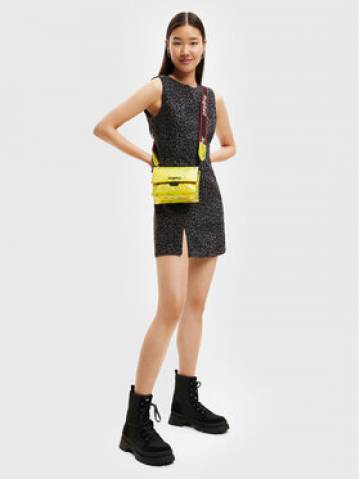 Desigual Повсякденна сукня Meysins 22WWVW28 Сірий Slim Fit Desigual Повсякденна сукня Meysins 22WWVW28 Сірий Slim Fit