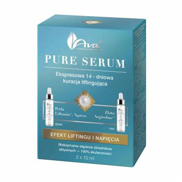 Уценка! Набор для лица AVA Laboratorium Pure Serum Лифтинг-терапия (сыворотка дневная, 10 мл + сыворотка ночная, 10 мл) Уценка! Набор для лица AVA Laboratorium Pure Serum Лифтинг-терапия (сыворотка дневная, 10 мл + сыворотка ночная, 10 мл)