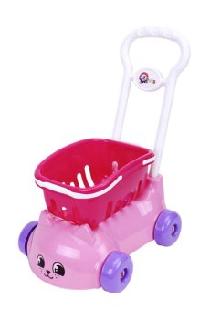Детская игрушка TechnoK Коляска Котик, розовый, от 3 лет (7587)