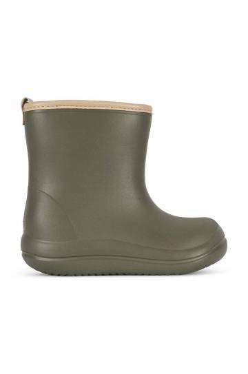 Детские резиновые сапоги Konges Sløjd LUC LIGHTWEIGHT RAIN BOOT цвет зелёный KS100359 Детские резиновые сапоги Konges Sløjd LUC LIGHTWEIGHT RAIN BOOT цвет зелёный KS100359