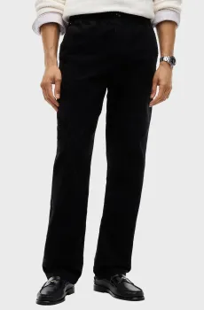 Мужские черные вельветовые брюки DOVER Черный 32-32 Tommy Hilfiger MW0MW44277