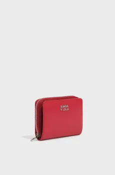 Женский красный кожаный кошелек Красный ONESIZE Bimba Y Lola 262BB1201.10200