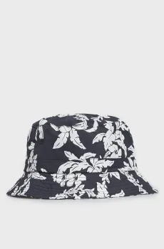Мужская темно-синяя панама с узором PALM LEI PRINTED BUCKET HAT Синий S-M Gant 9900232
