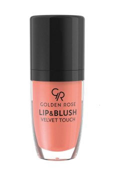 Блеск для губ и румяна 2 в 1 Golden Rose Lip & Blush Velvet Touch, 01, 4.5 мл